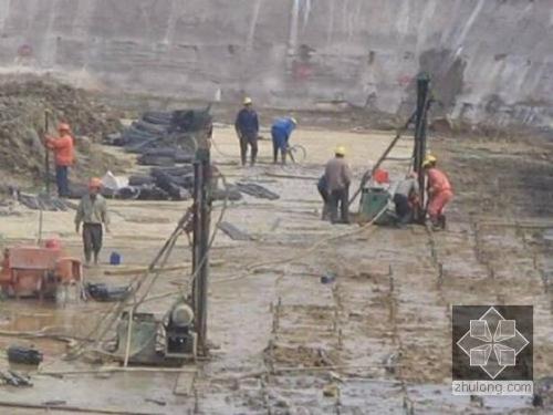 沈河我公司承建北京房山区水池地基注浆加固工程